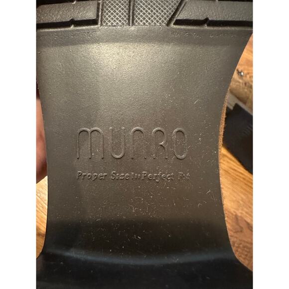 Munro Women’s Suede Leighton Ankle Boots – Brown – Size 7.5 – NWOB - Picture 9 of 11